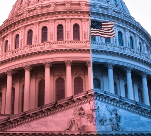 Peaceful Transition of Power - Partisan Politics in Washington D.C.